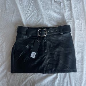 IAMGIA ALESSANDRA BLACK MIDI SKIRT NWT